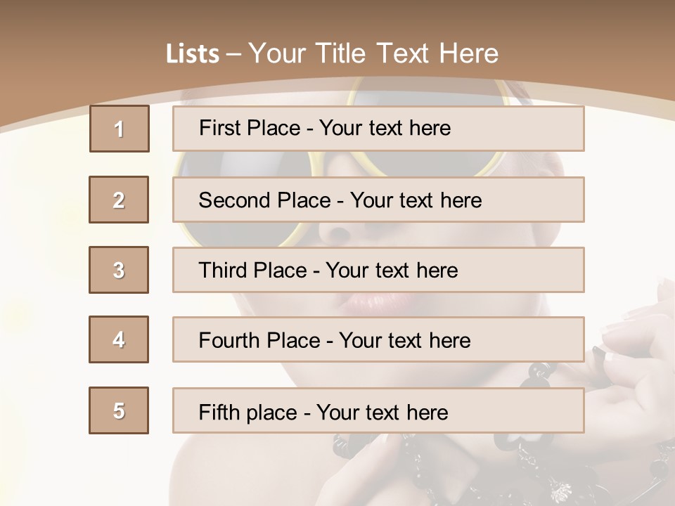 One Beauty  PowerPoint Template