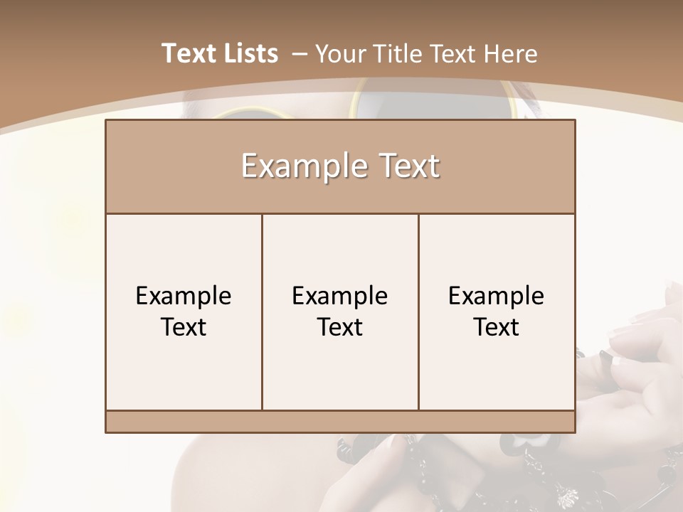 One Beauty  PowerPoint Template