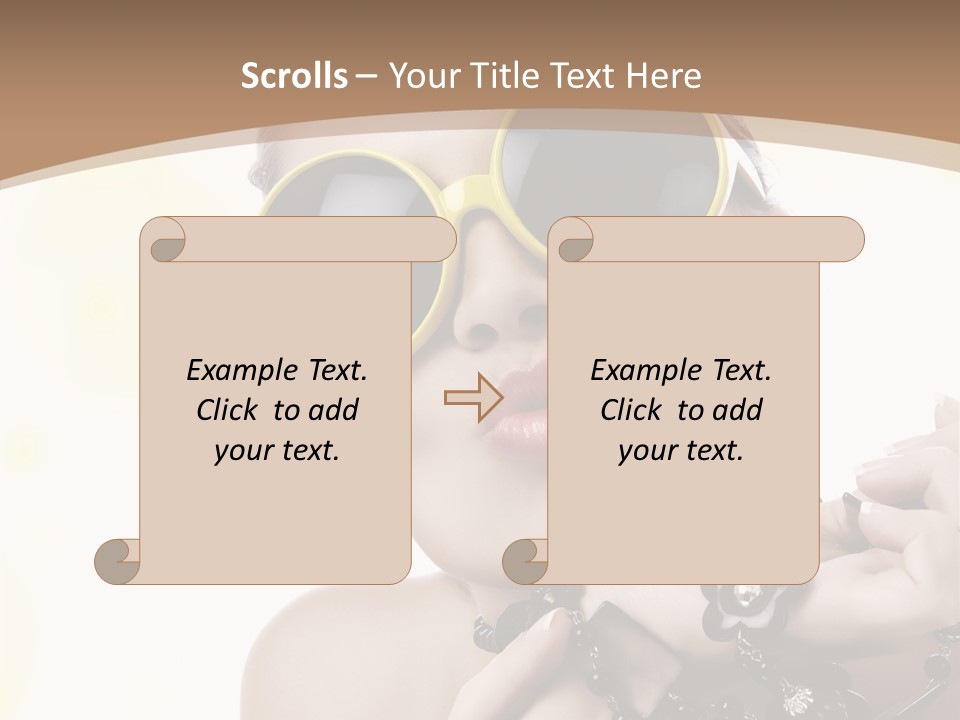 One Beauty  PowerPoint Template