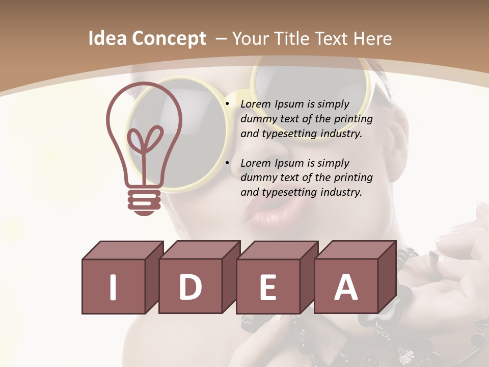 One Beauty  PowerPoint Template