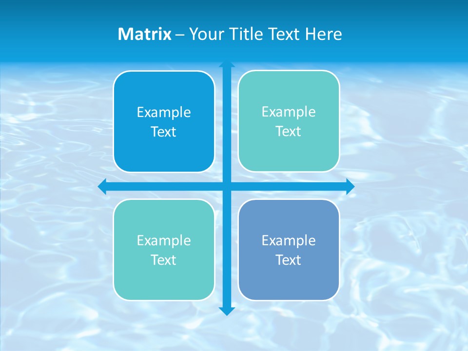 Fresh Ripple Abstract PowerPoint Template