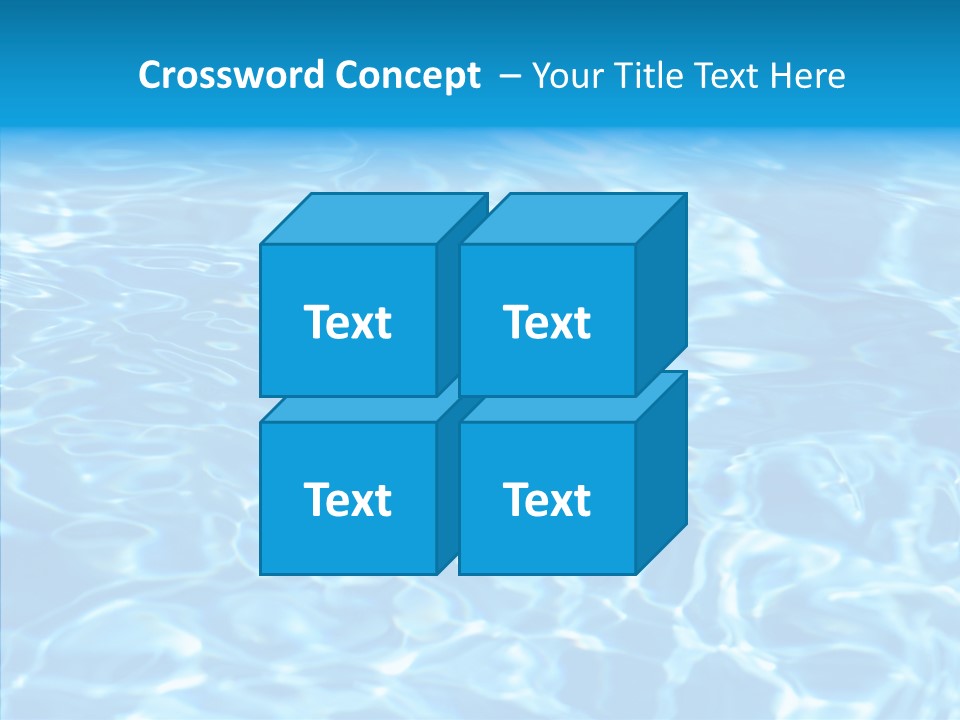 Fresh Ripple Abstract PowerPoint Template