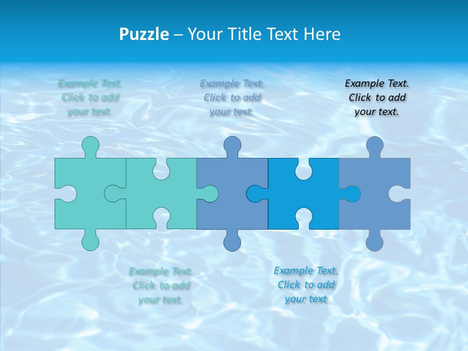 Fresh Ripple Abstract PowerPoint Template