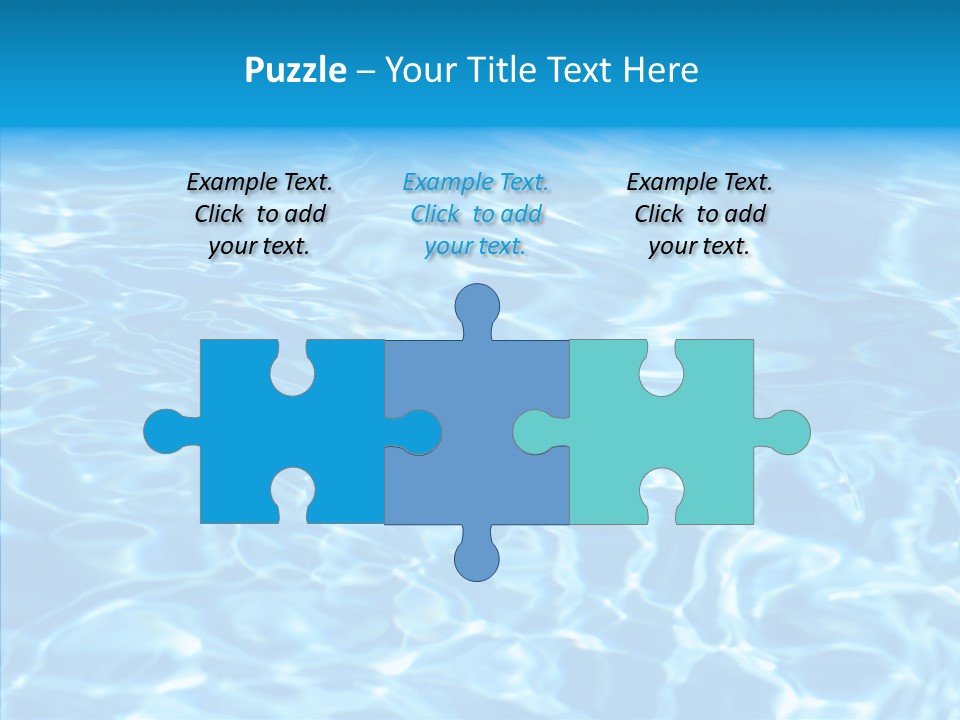 Fresh Ripple Abstract PowerPoint Template