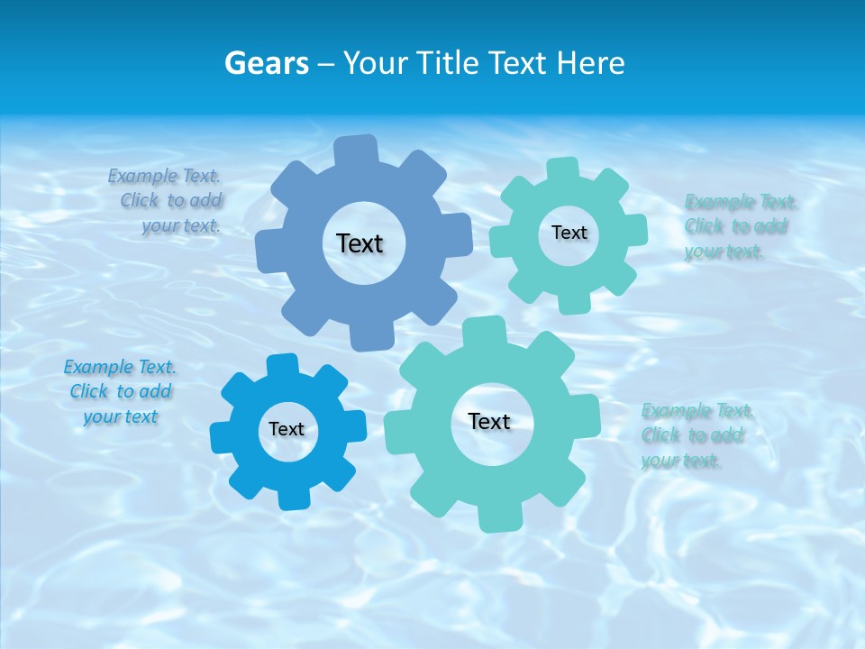 Fresh Ripple Abstract PowerPoint Template