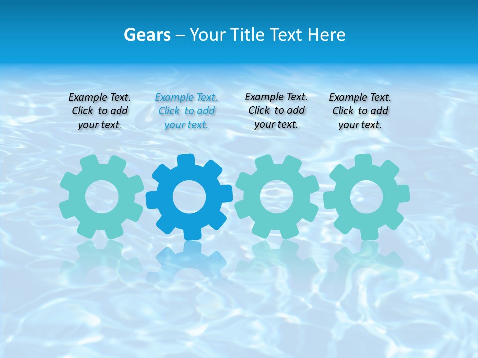 Fresh Ripple Abstract PowerPoint Template