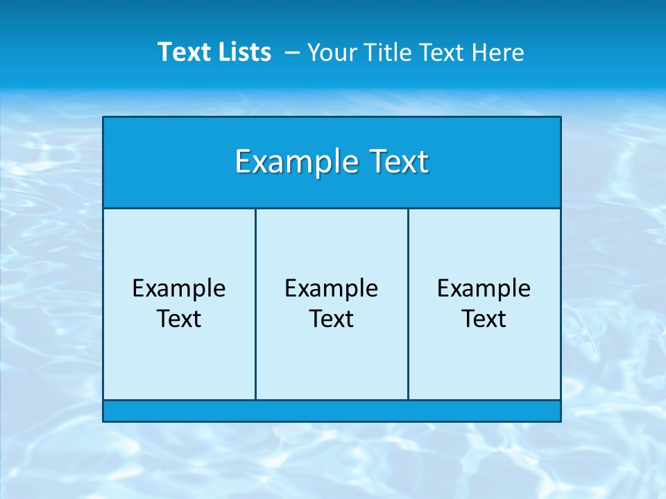 Fresh Ripple Abstract PowerPoint Template