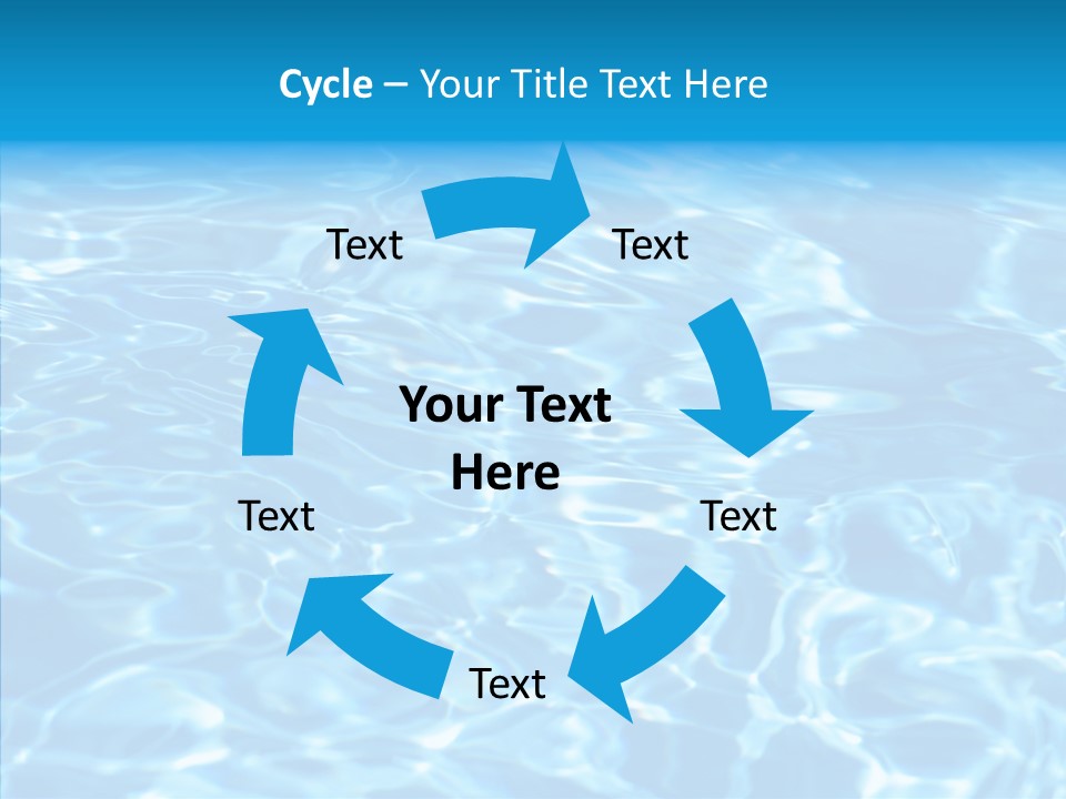 Fresh Ripple Abstract PowerPoint Template