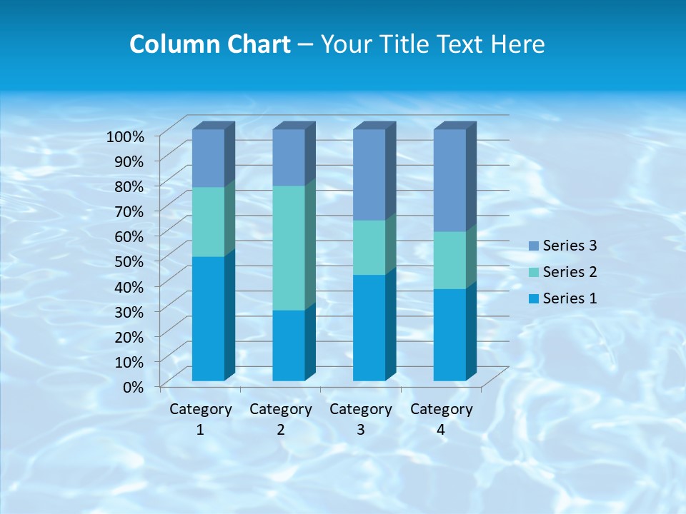 Fresh Ripple Abstract PowerPoint Template