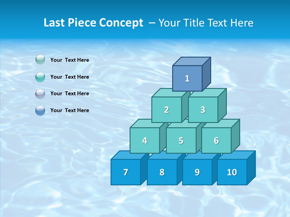 Fresh Ripple Abstract PowerPoint Template