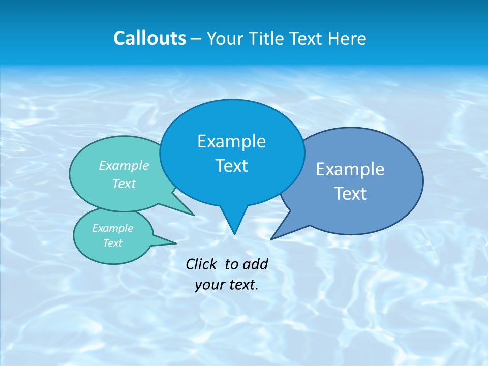 Fresh Ripple Abstract PowerPoint Template