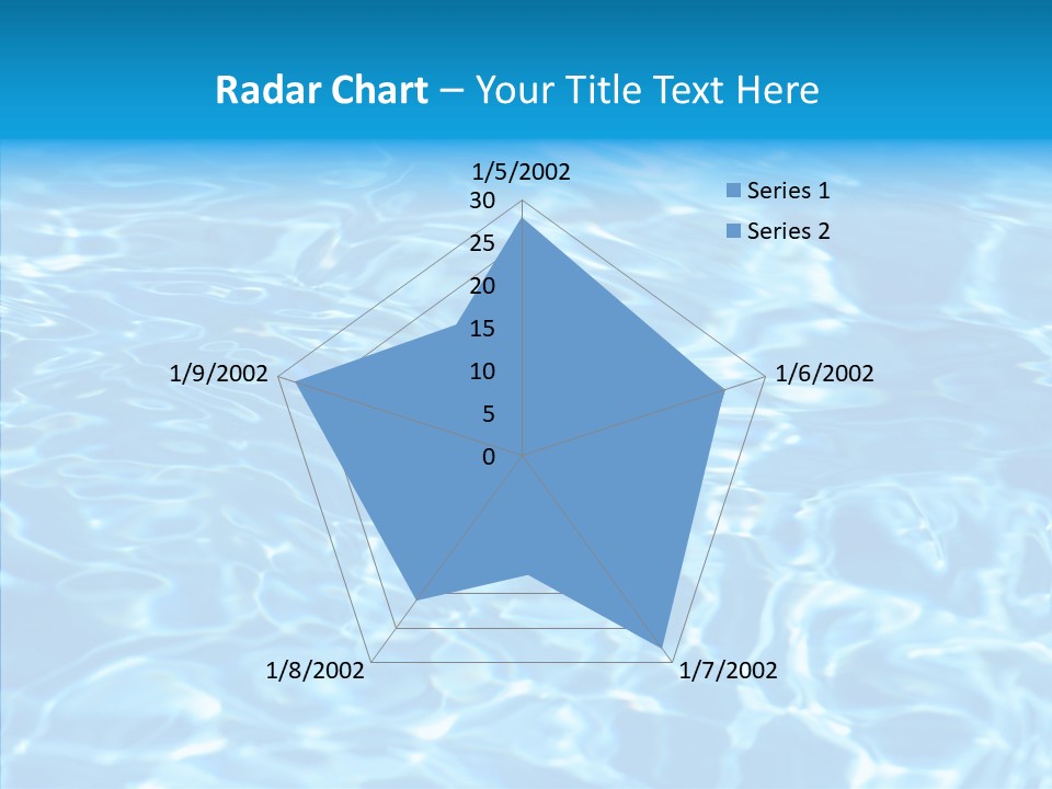 Fresh Ripple Abstract PowerPoint Template