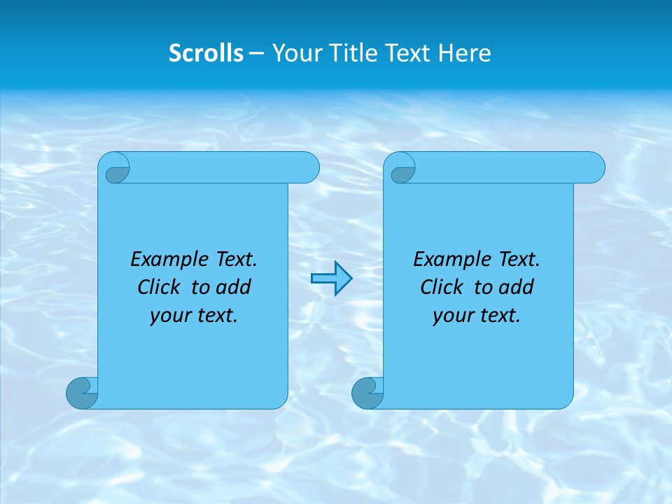 Fresh Ripple Abstract PowerPoint Template