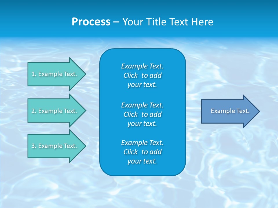 Fresh Ripple Abstract PowerPoint Template