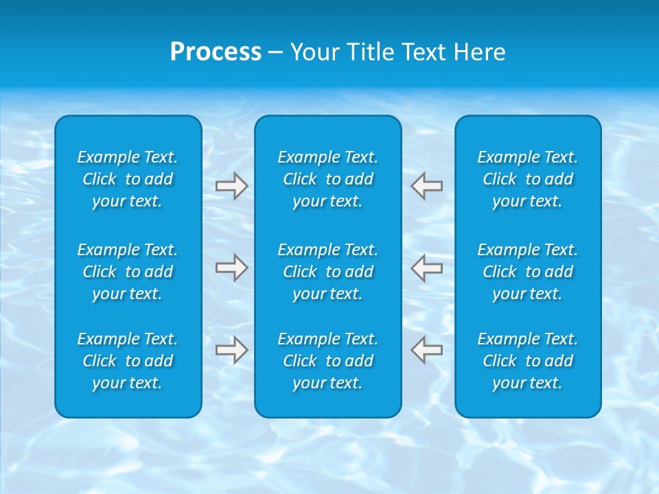 Fresh Ripple Abstract PowerPoint Template