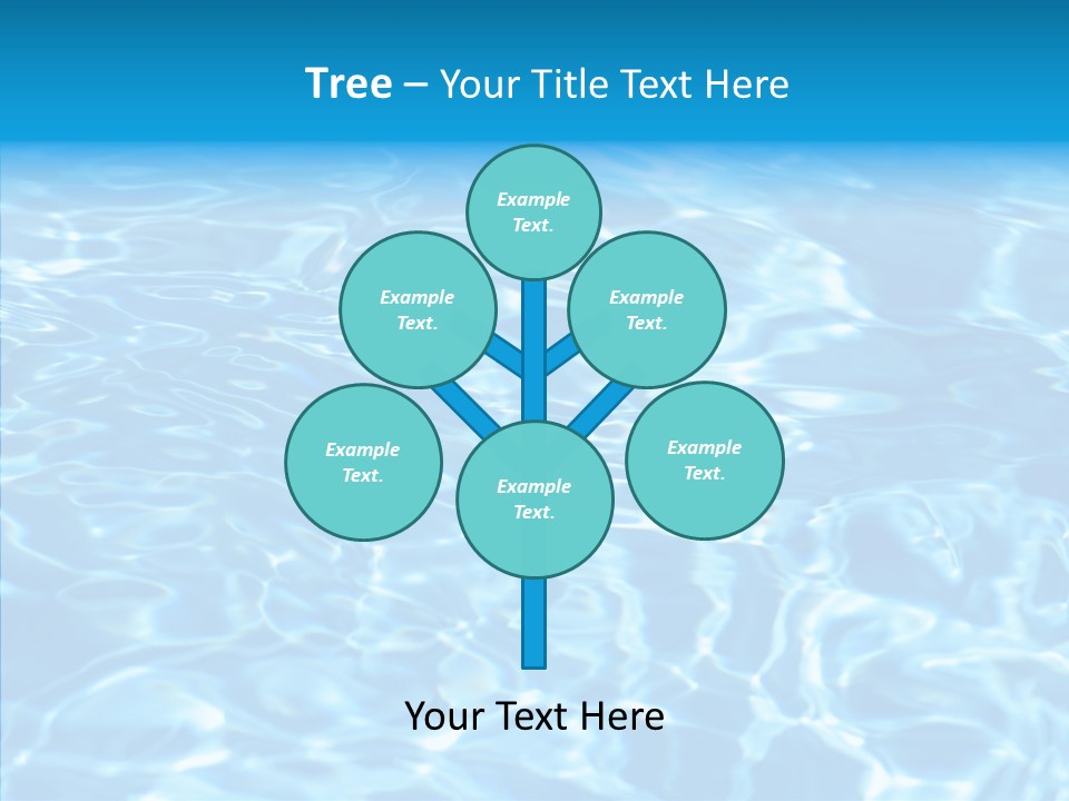 Fresh Ripple Abstract PowerPoint Template