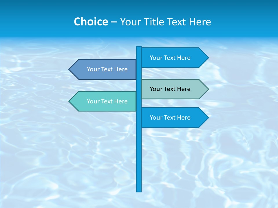 Fresh Ripple Abstract PowerPoint Template