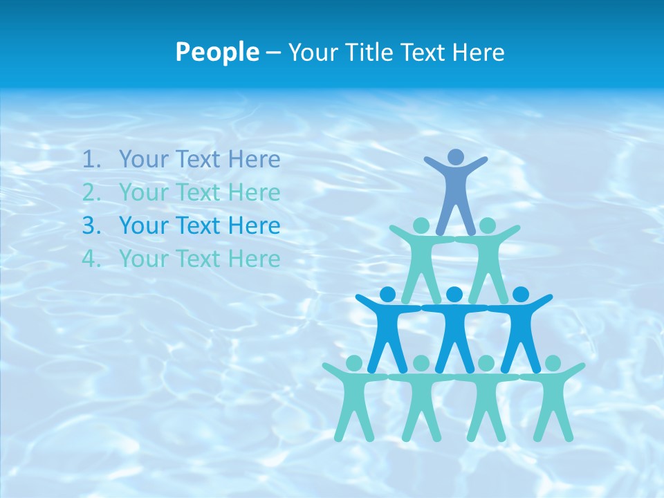 Fresh Ripple Abstract PowerPoint Template