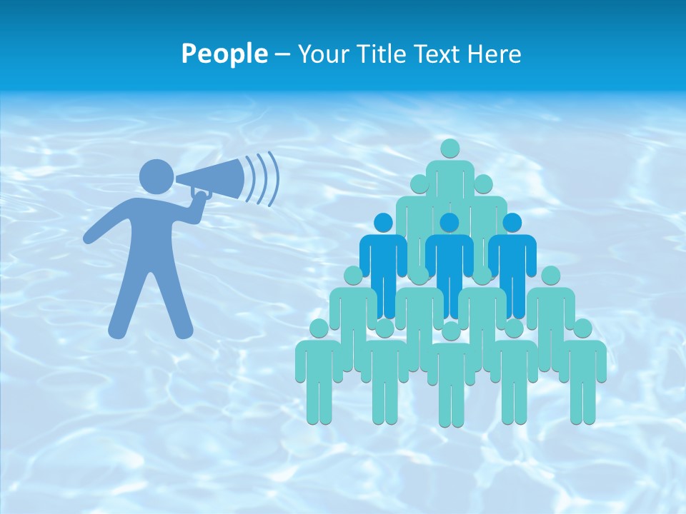 Fresh Ripple Abstract PowerPoint Template