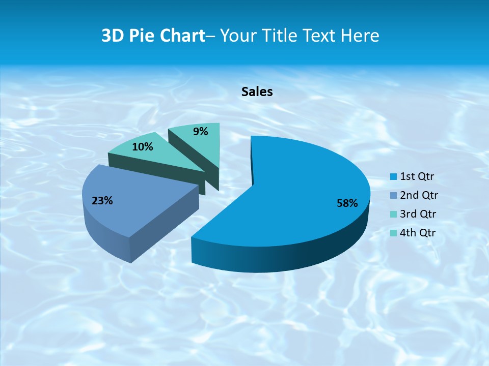 Fresh Ripple Abstract PowerPoint Template