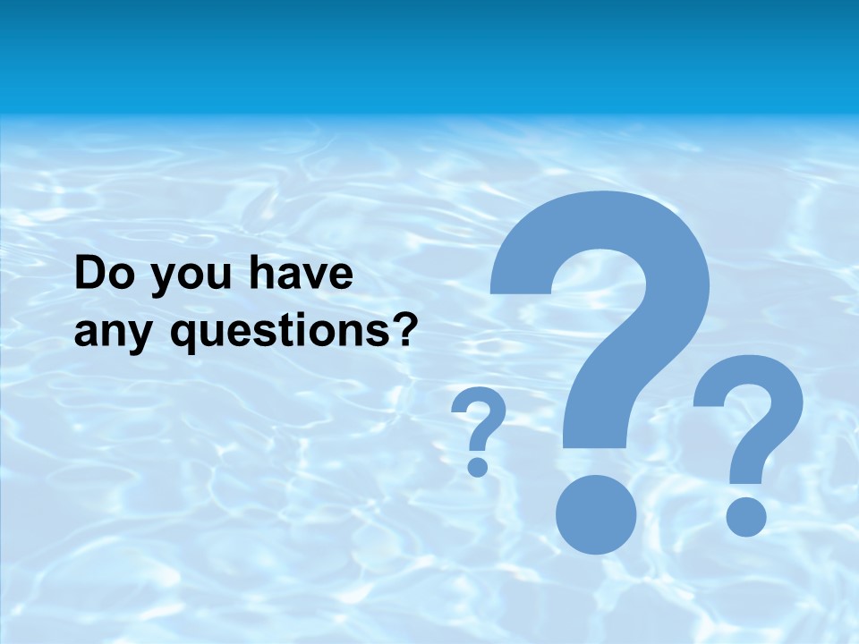 Fresh Ripple Abstract PowerPoint Template