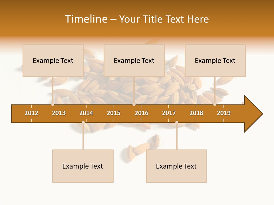 Rice Plant Harvest PowerPoint Template