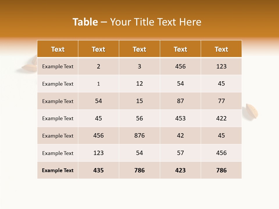 Rice Plant Harvest PowerPoint Template