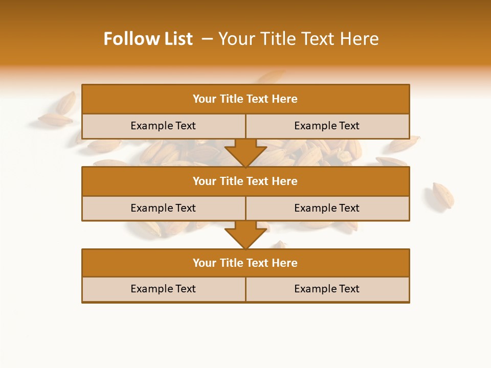 Rice Plant Harvest PowerPoint Template