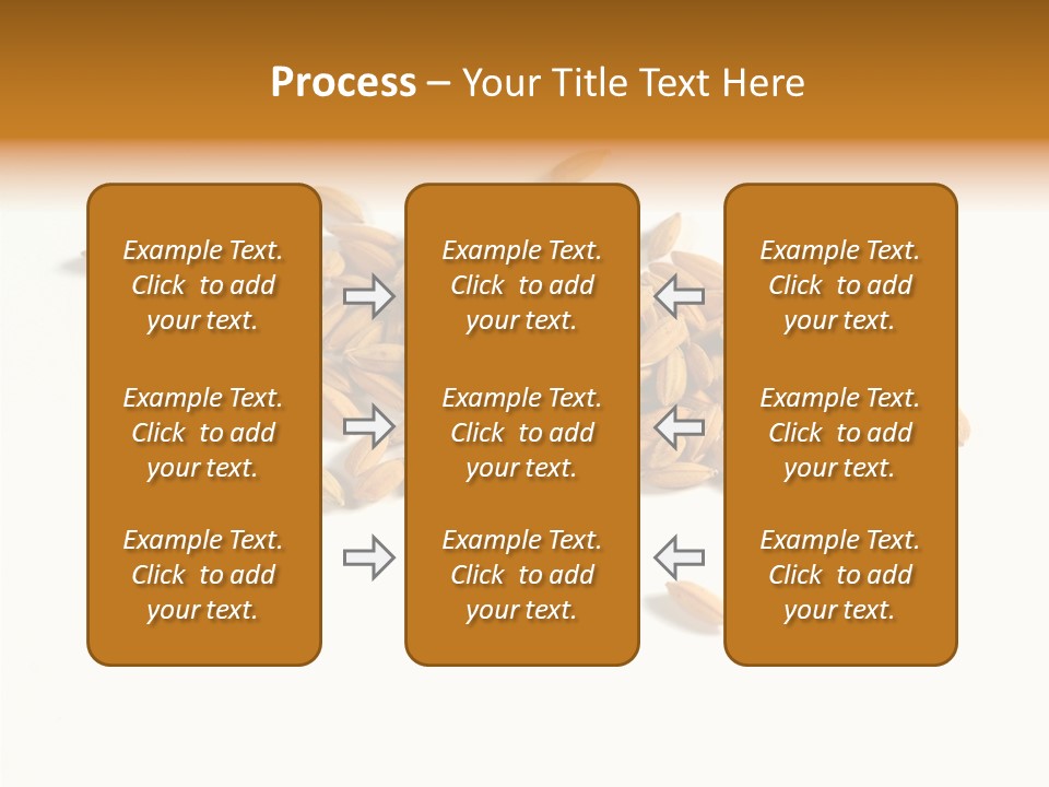 Rice Plant Harvest PowerPoint Template