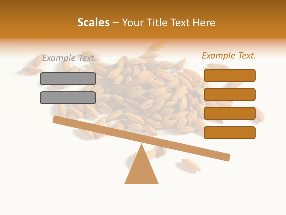 Rice Plant Harvest PowerPoint Template