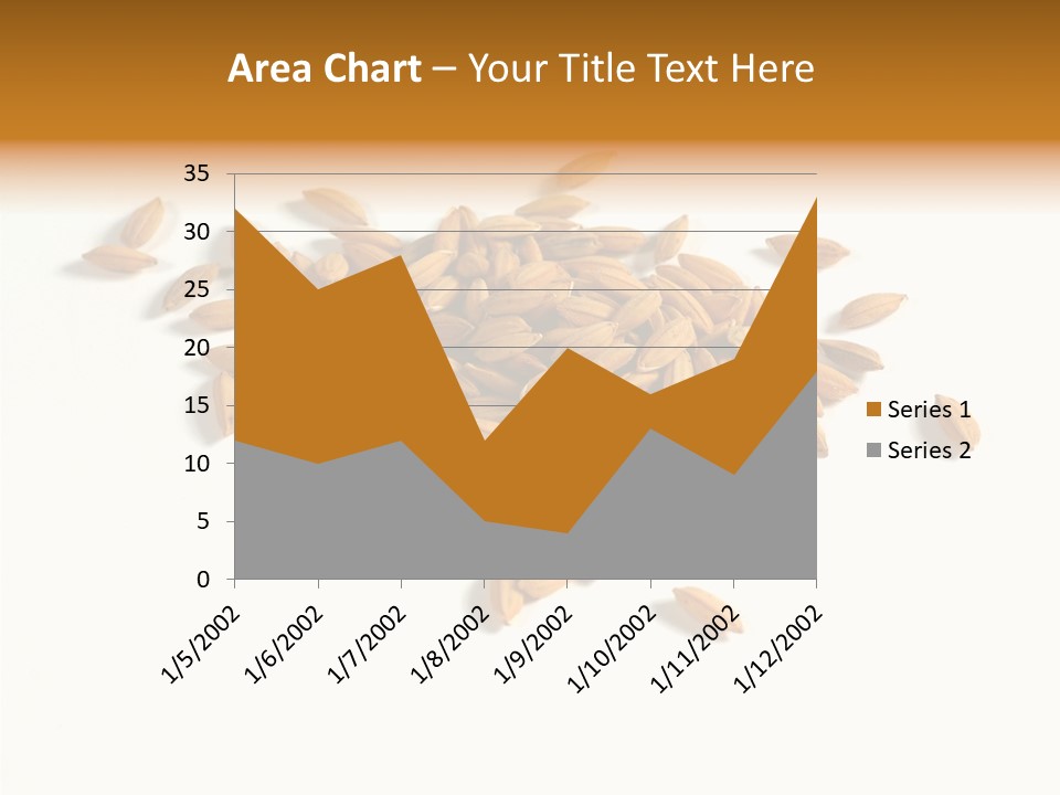 Rice Plant Harvest PowerPoint Template