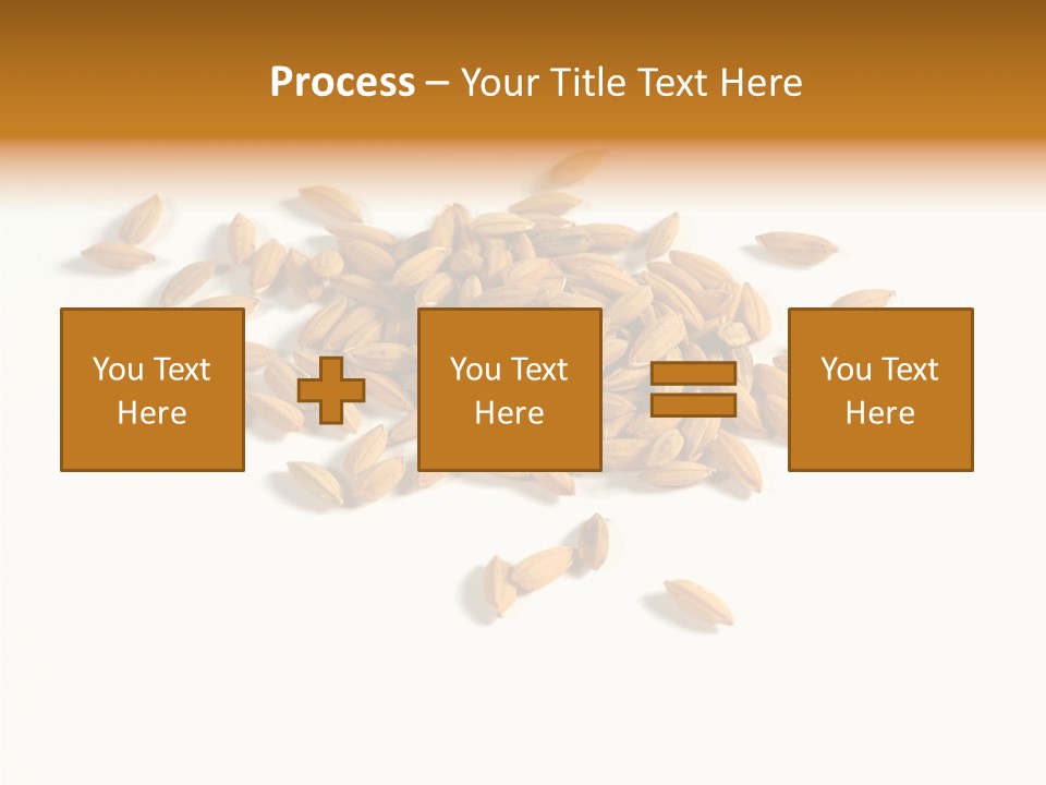 Rice Plant Harvest PowerPoint Template
