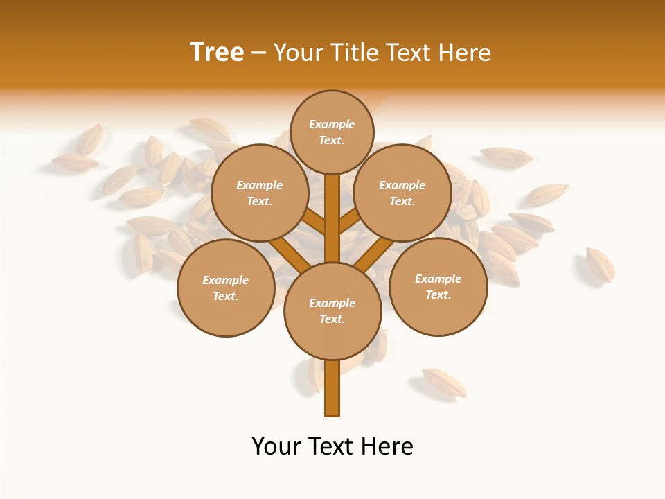 Rice Plant Harvest PowerPoint Template