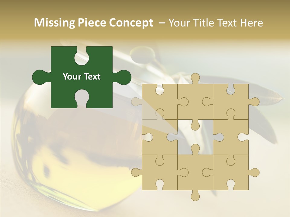 Concept Focus Food PowerPoint Template