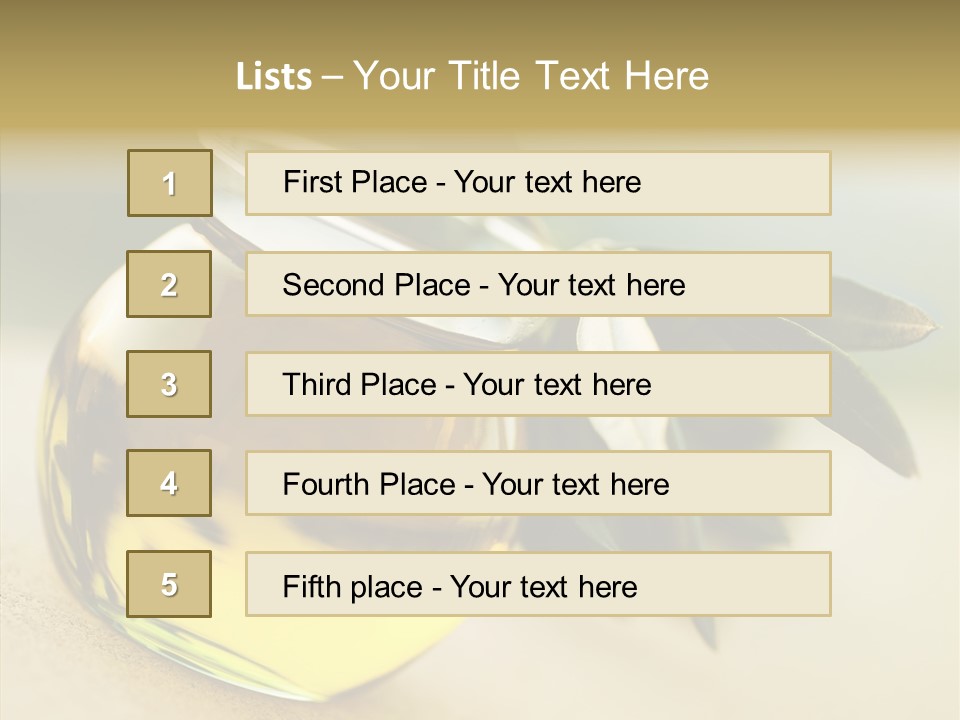 Concept Focus Food PowerPoint Template