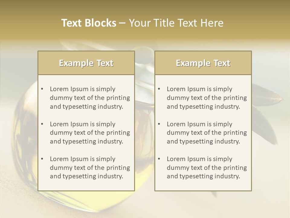 Concept Focus Food PowerPoint Template