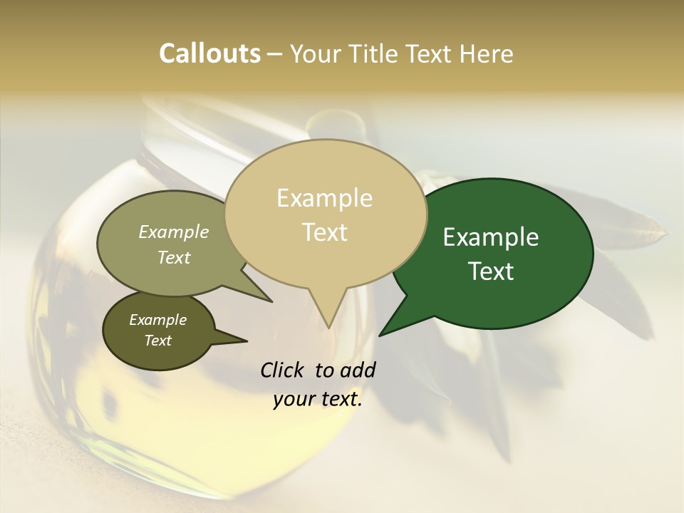 Concept Focus Food PowerPoint Template