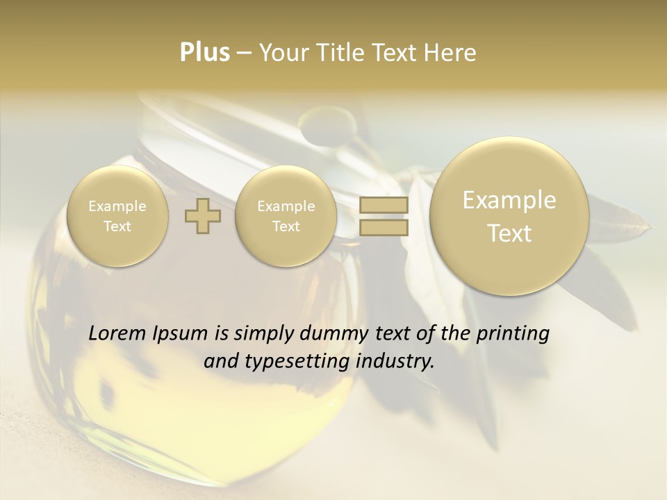Concept Focus Food PowerPoint Template