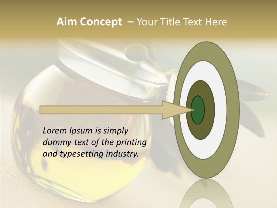 Concept Focus Food PowerPoint Template