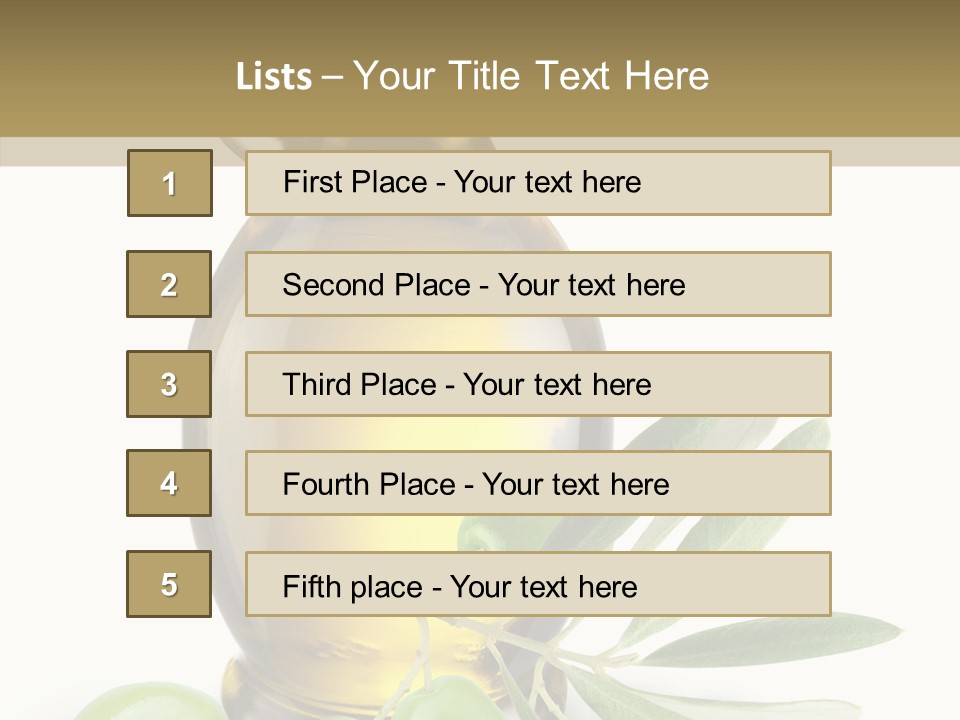 Light Eating Liquid PowerPoint Template