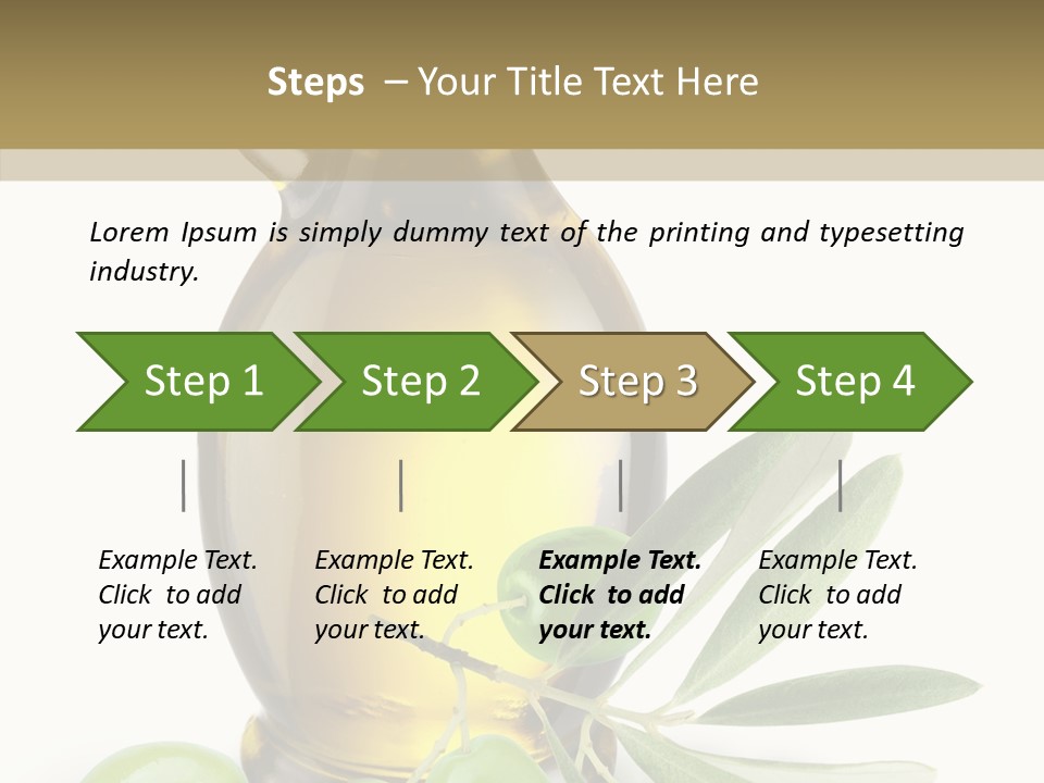 Light Eating Liquid PowerPoint Template