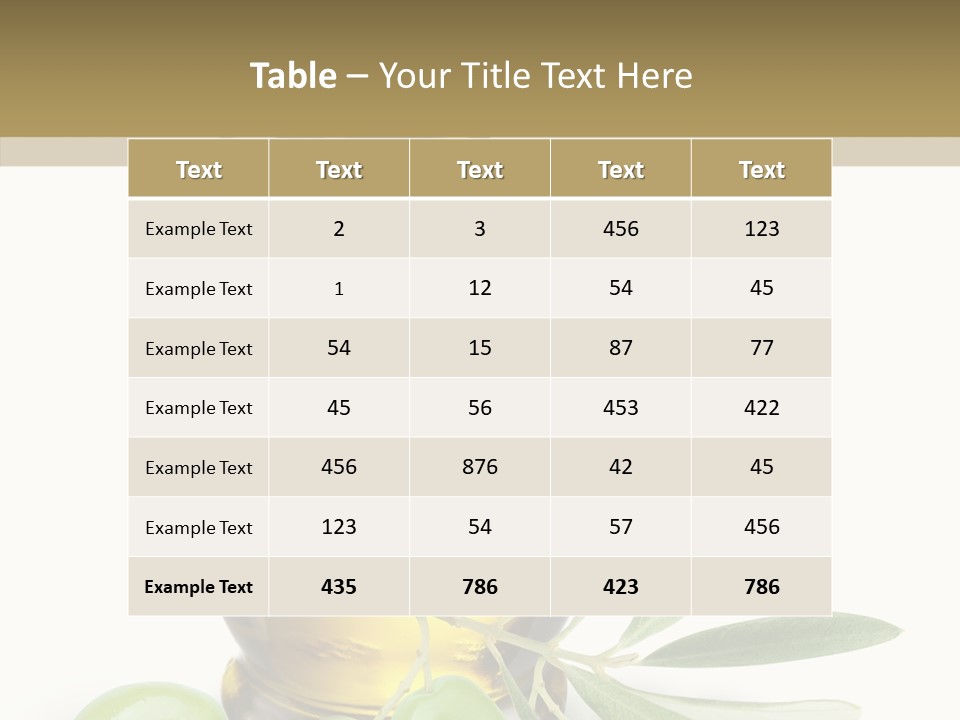 Light Eating Liquid PowerPoint Template