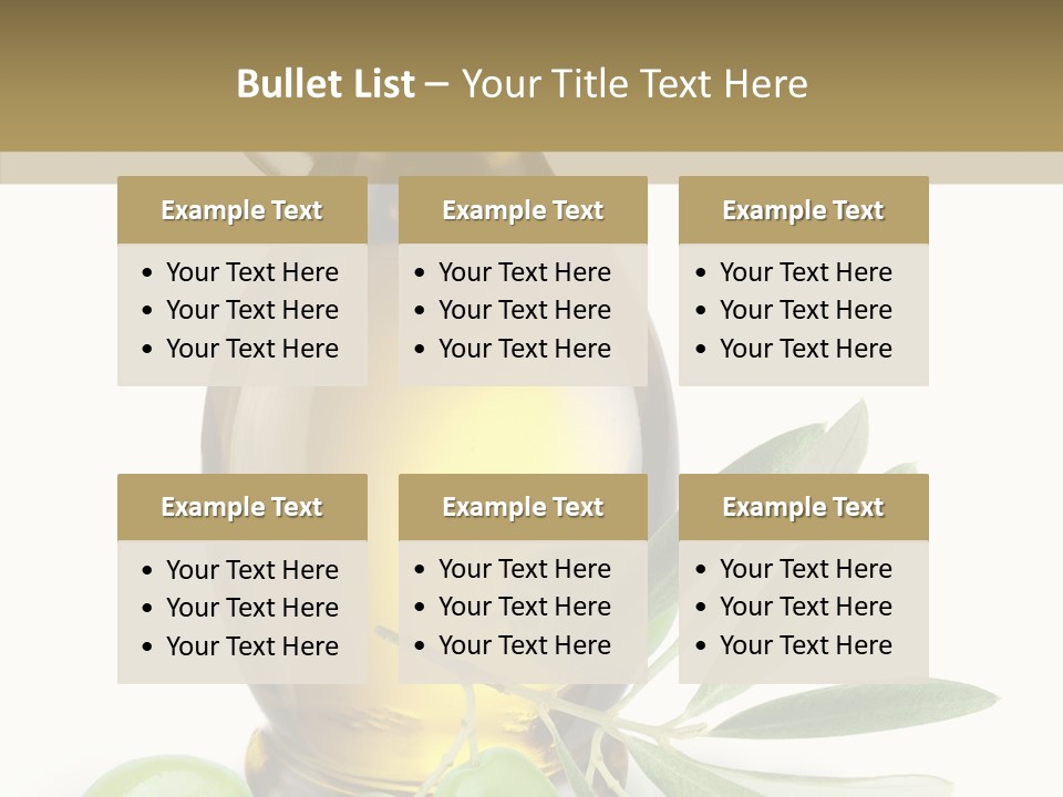 Light Eating Liquid PowerPoint Template