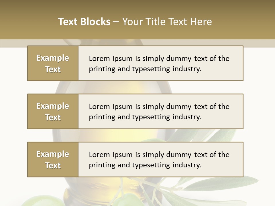 Light Eating Liquid PowerPoint Template