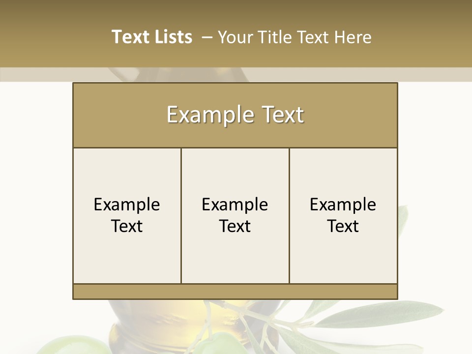 Light Eating Liquid PowerPoint Template