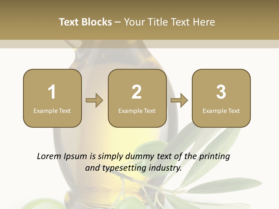 Light Eating Liquid PowerPoint Template
