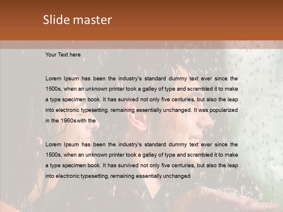 Person Couple Together PowerPoint Template