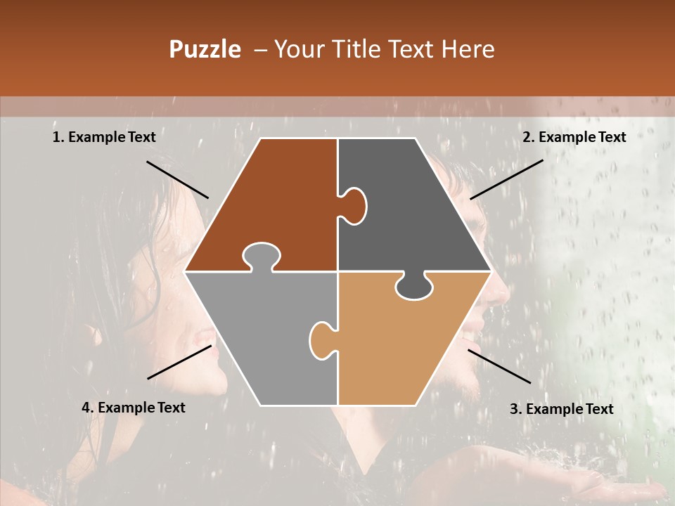 Person Couple Together PowerPoint Template