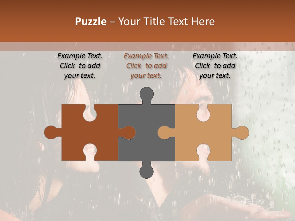 Person Couple Together PowerPoint Template