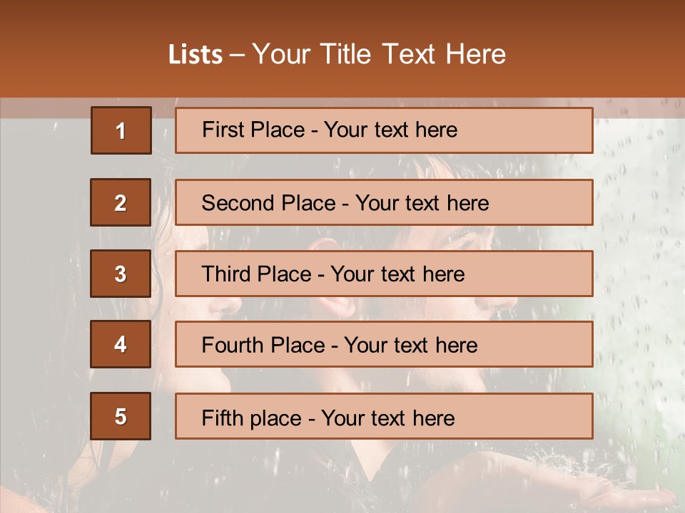 Person Couple Together PowerPoint Template